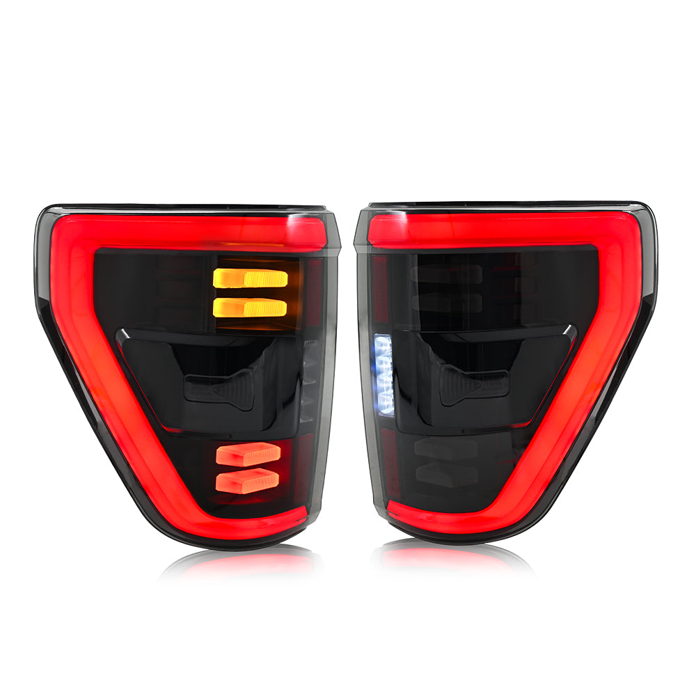 Letsdate LED Tail Lights for 2022 2023 2024 Ford F-150 F150 XL STX Rear Lamps
