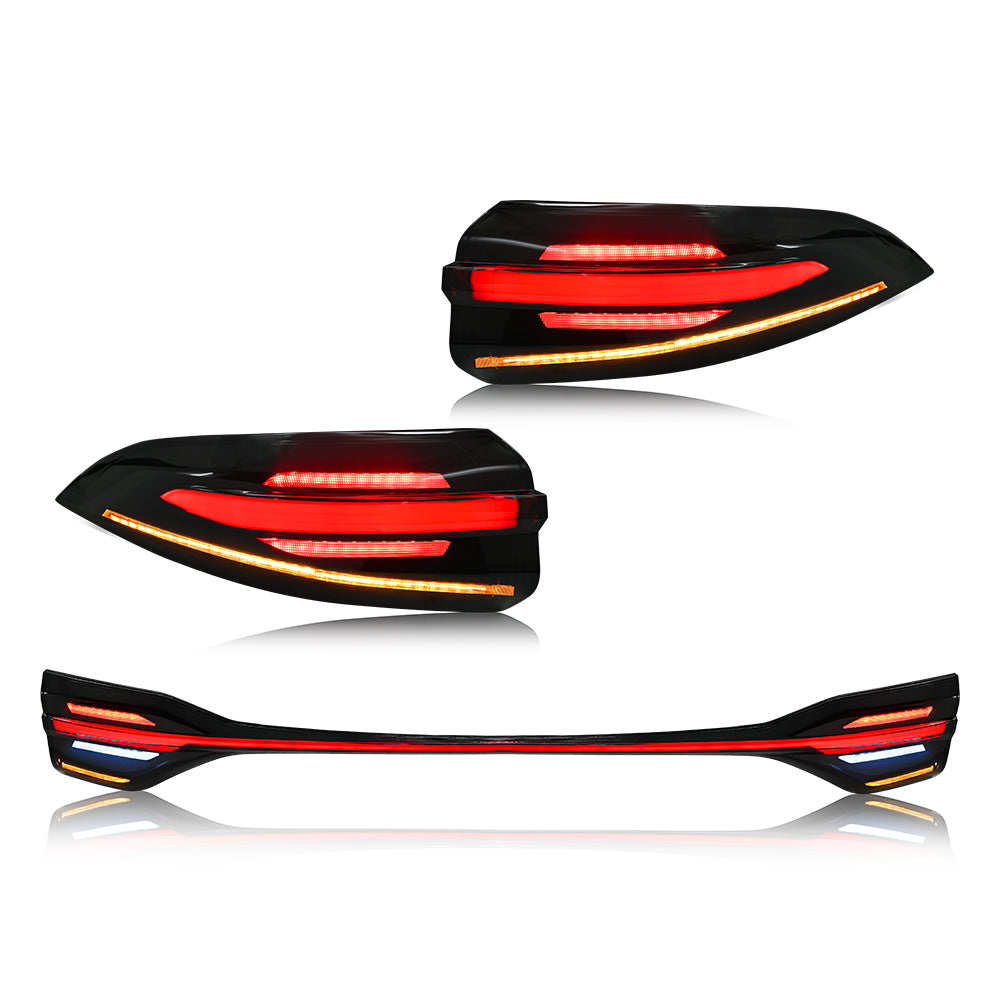 Letsdate Led Tail Lights for 2020-2024 Toyota Corolla Start Up Animation DRL Sequential Indicator Rear Lamp Assembly