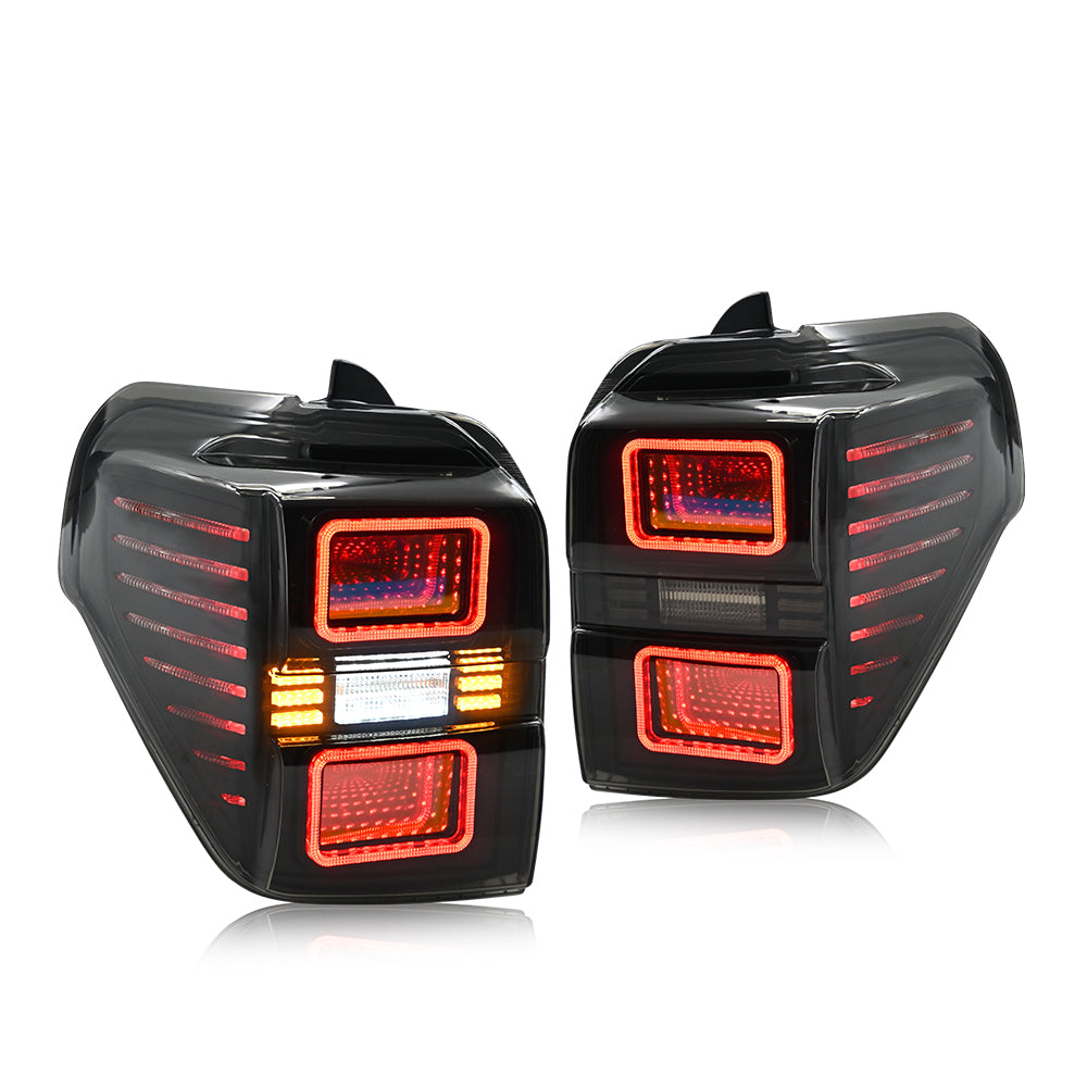 Letsdate LED Tail Lights for 2010-2023 Toyota 4Runner [SR5,Trail,TRD,TRD Pro,Limited,Venture,Nightshade],w/3D Animation DRL/Sequential Turn Signal