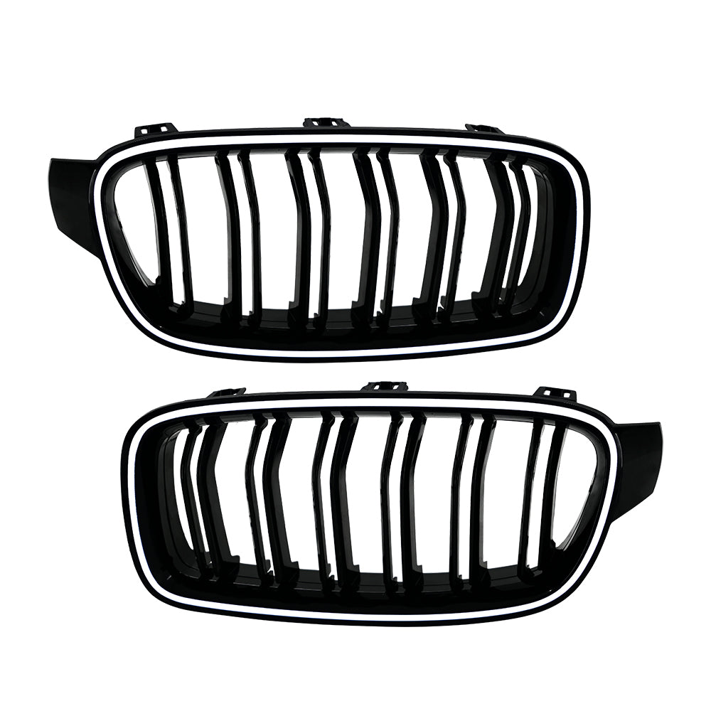 Modified front grille lights for 2013-2018 BMW 3 series/M3/F30/F35