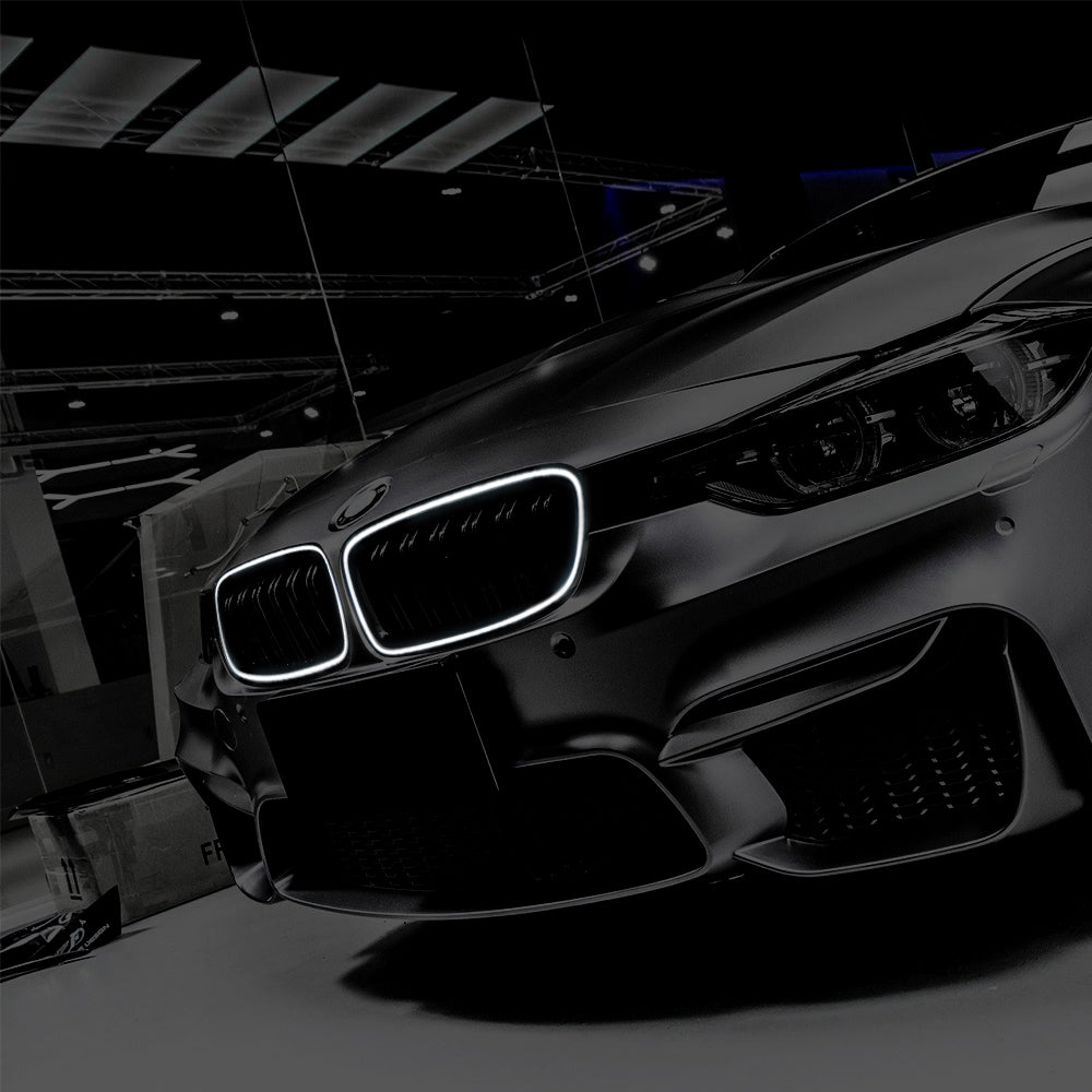 Luces de parrilla delantera modificadas para BMW Serie 3/M3/F30/F35 2013-2018