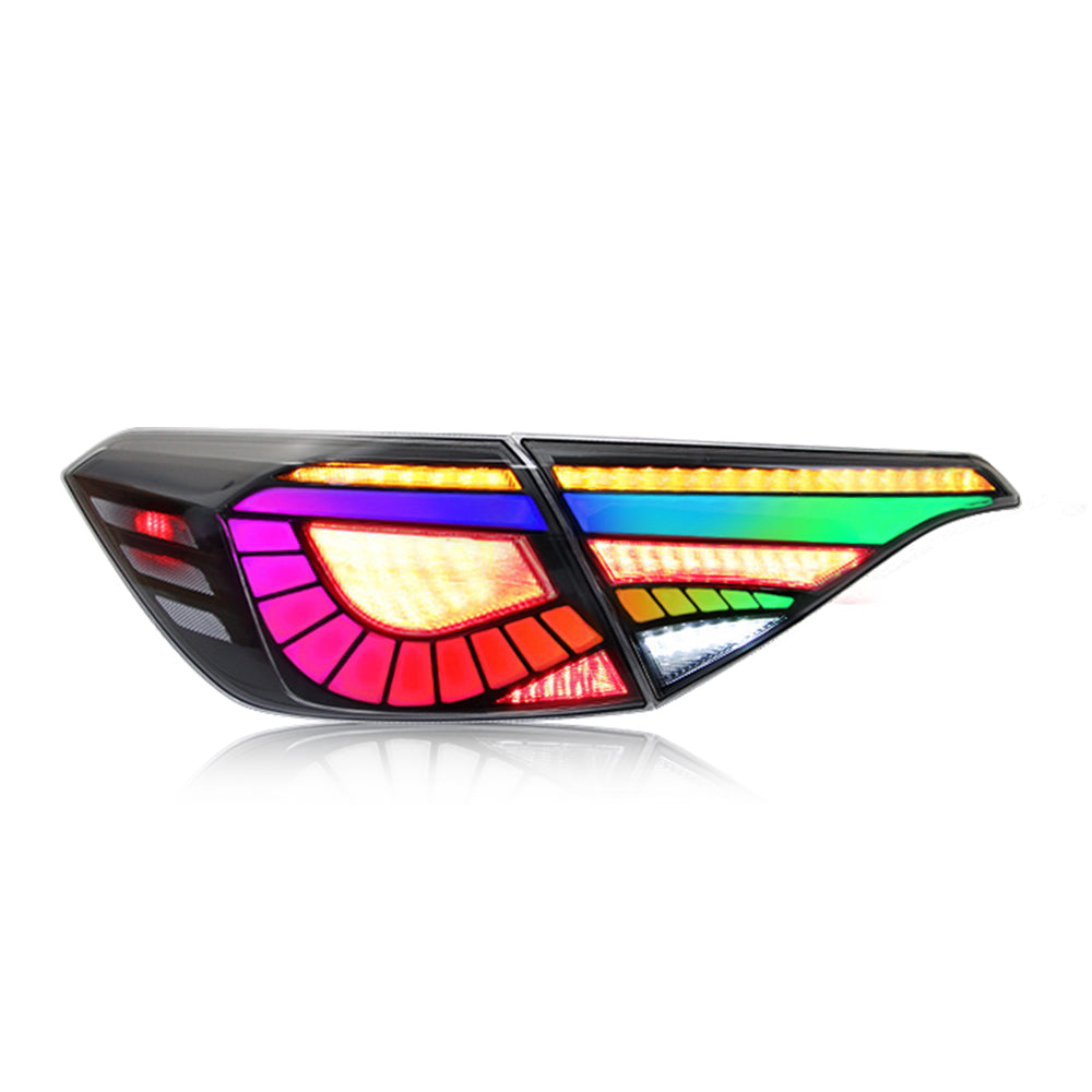 RGB LED Tail Light For Honda Civic 11th Gen 2022 2023 Rear Tail Lights Assembly Pair-Honda-Letsdate