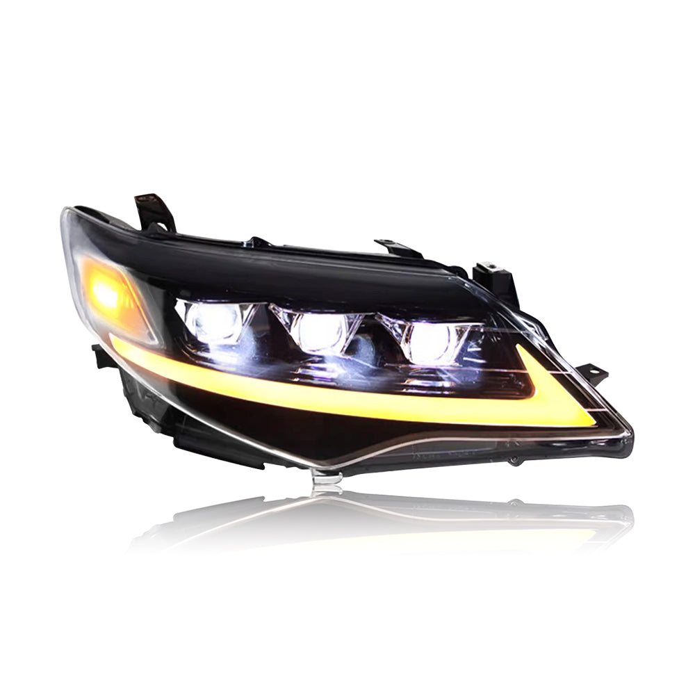 LED Headlight for Toyota Camry 2012-2014 Animation Sequential Front Lamps-Toyota-Letsdate