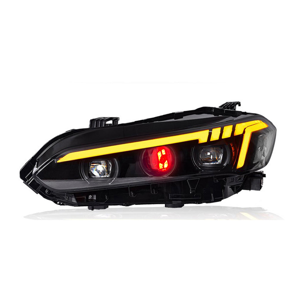 Devil Eye Style LED Projector Sequential Headlights 2022 Honda Civic 11th Gen-Honda-Letsdate