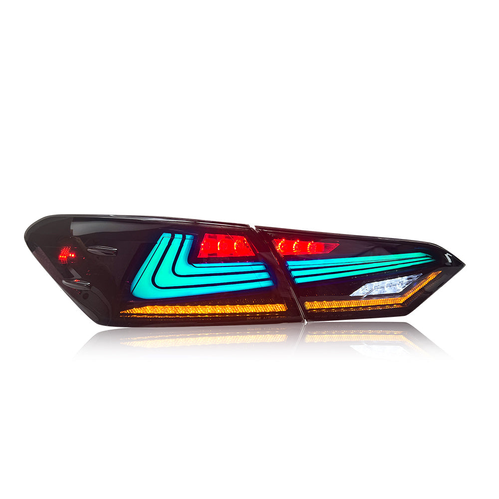 RGB Led Tail Lights For 2018-2023 Toyota Camry LE/SE/XLE/XSE/TRD-Toyota-Letsdate