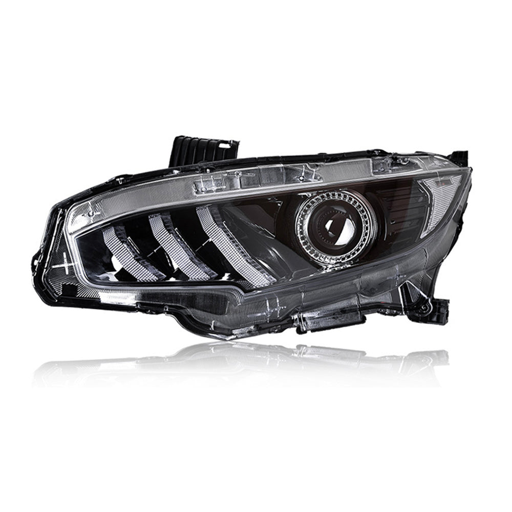 Letsdate - For 2016-2020 honda civic headlamp replacement (Mustang design)-Honda-Letsdate-69*58*30-Letsdate