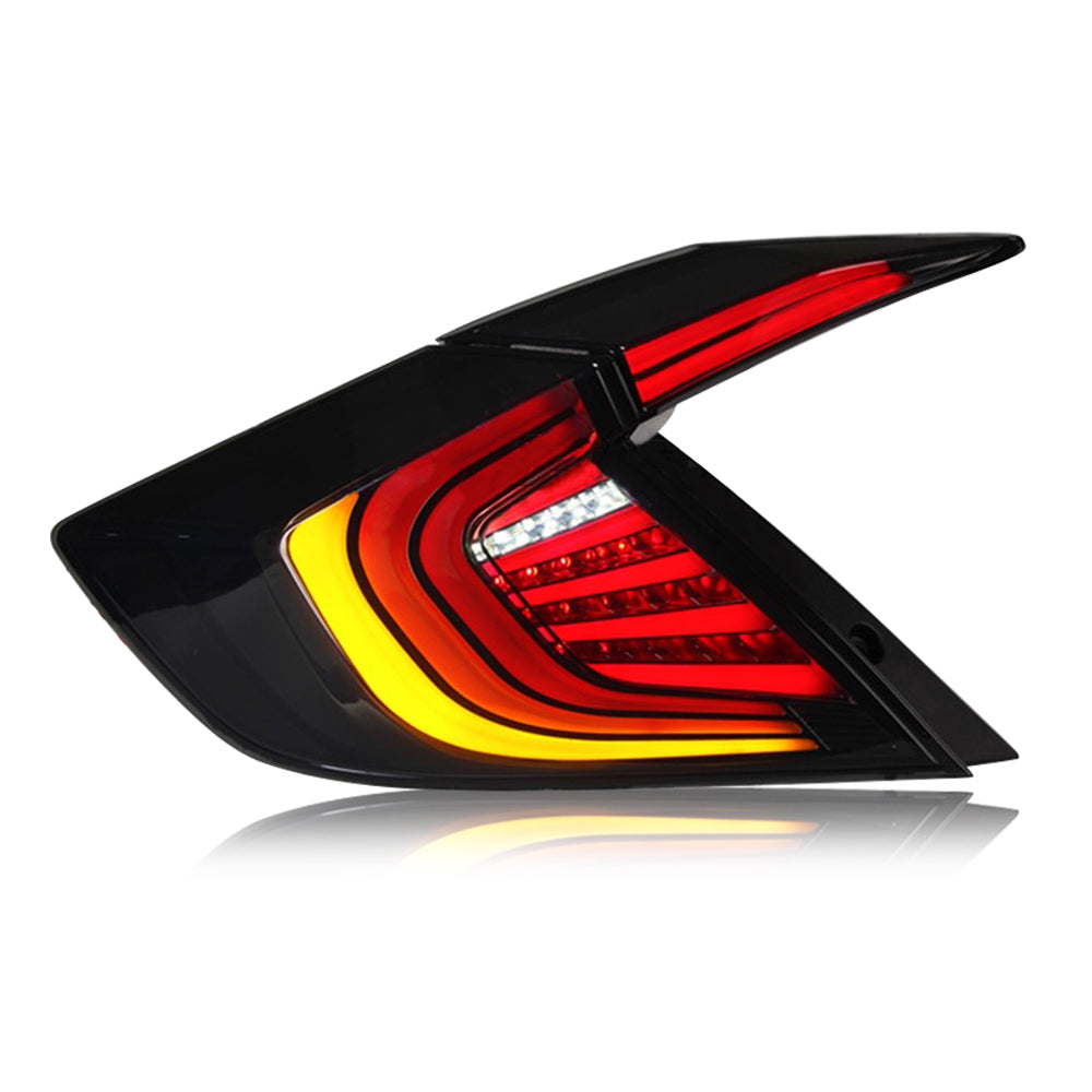 Letsdate -LED Black Tail Lights For Honda Civic 2016-2021-Honda-Letsdate-63*39.5*32-Letsdate