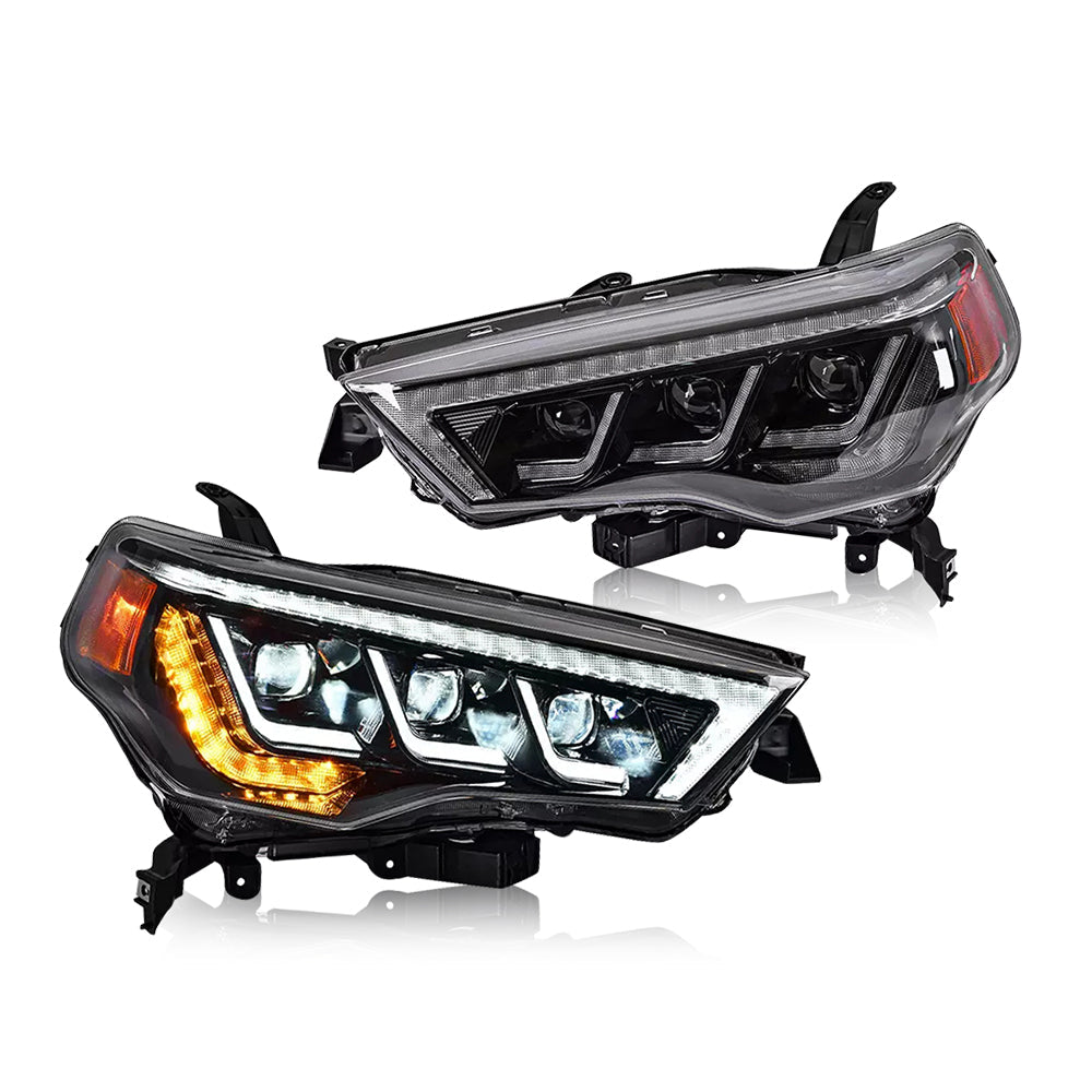 For 2014-2021 Toyota 4Runner Led Headlights (Normal version/Devil Eyes)-Toyota-Letsdate
