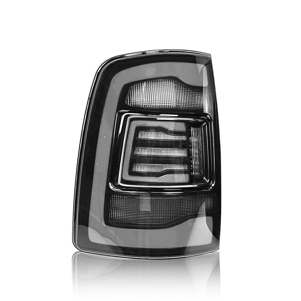 RGB Tail Lights Assembly Dynamic led light bar Black Housing Compatible with Dodge Ram 1500 2009-2018-Dodge-Letsdate