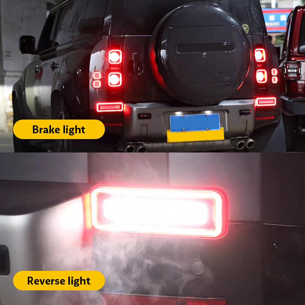 Rear LED Bumper Light Reflector Tail Brake Stop Lamp For Land Rover Defender 2020-2023-Land Rover-Letsdate