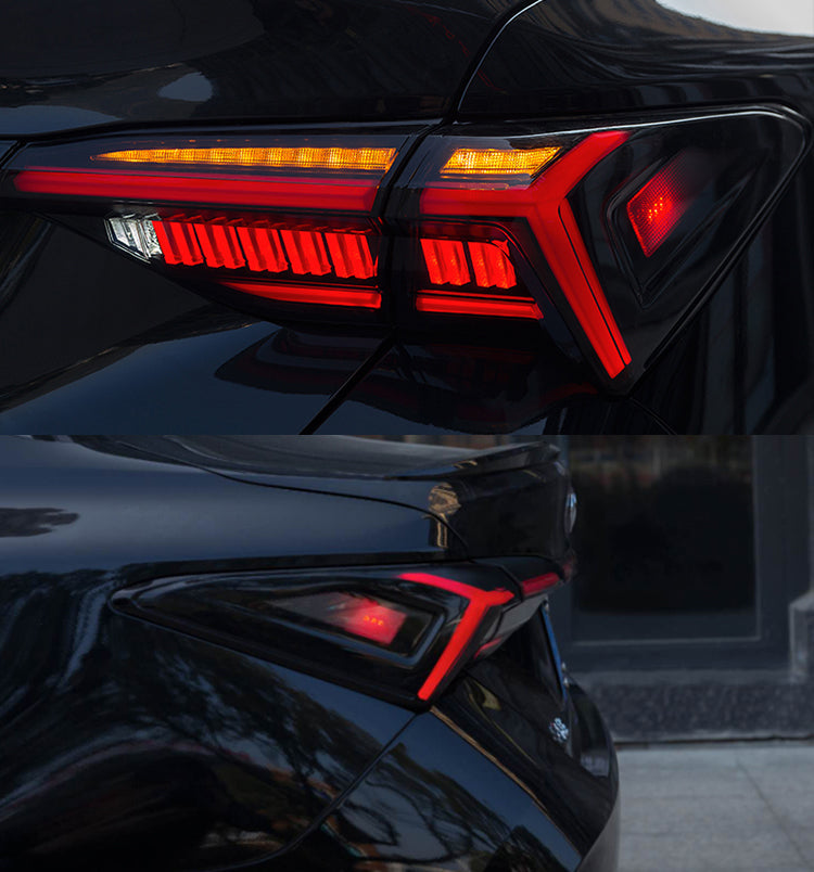 Letsdate - Led Tail Lights For Toyota Avalon 2019-2020 (Smoked/Red)-Toyota-Letsdate-Letsdate