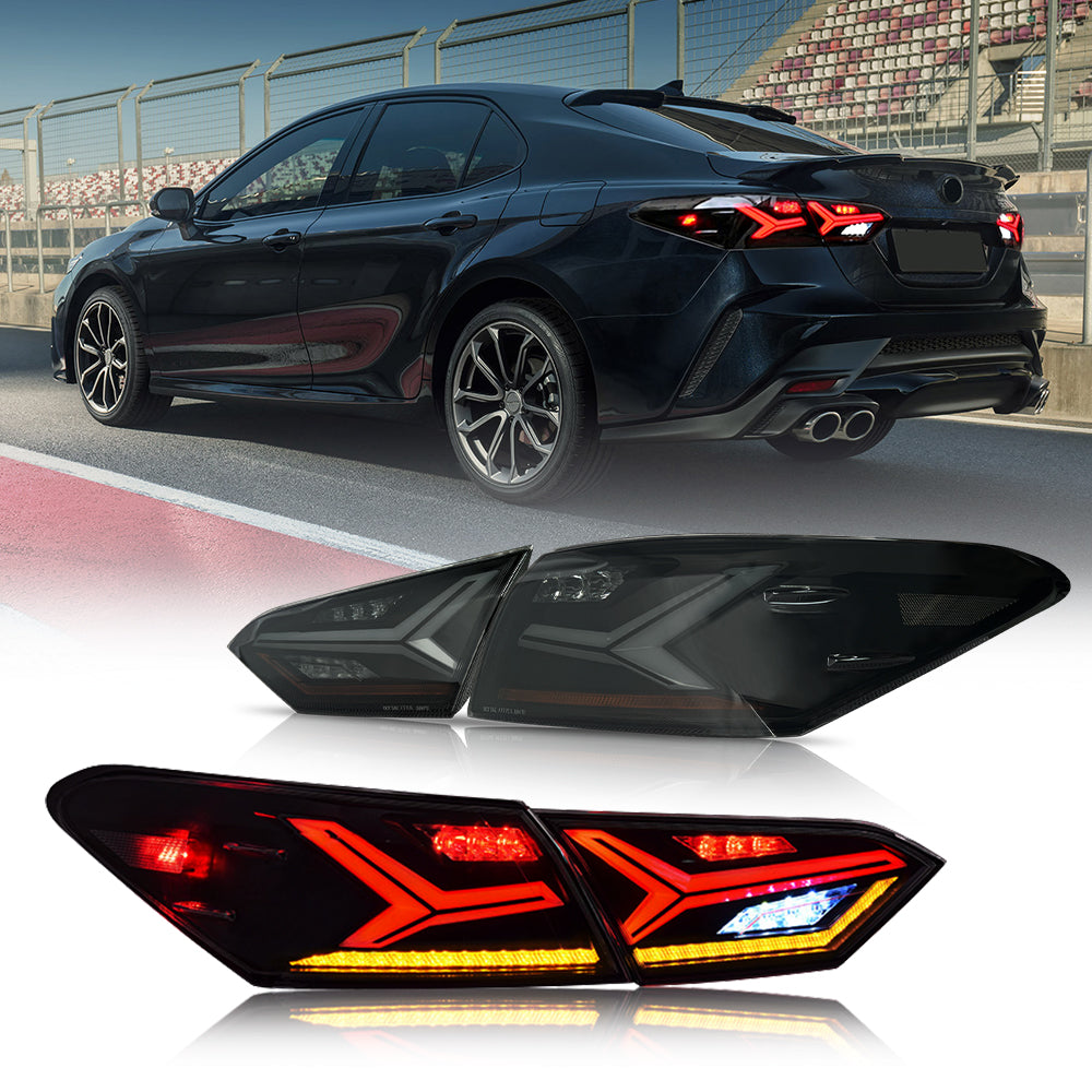 LED Tail Light For 8th Gen Toyota Camry 2018-2023 LE/SE/XLE/XSE/TRD Tail lights Assembly-Toyota-Letsdate