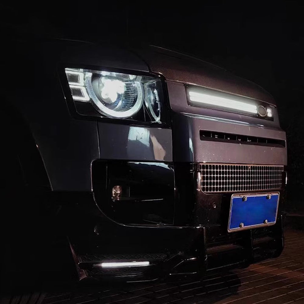 For Land Rover Defender 90 110 2020-2023 LED Grille Trim Strip DRL Light-Land Rover-Letsdate