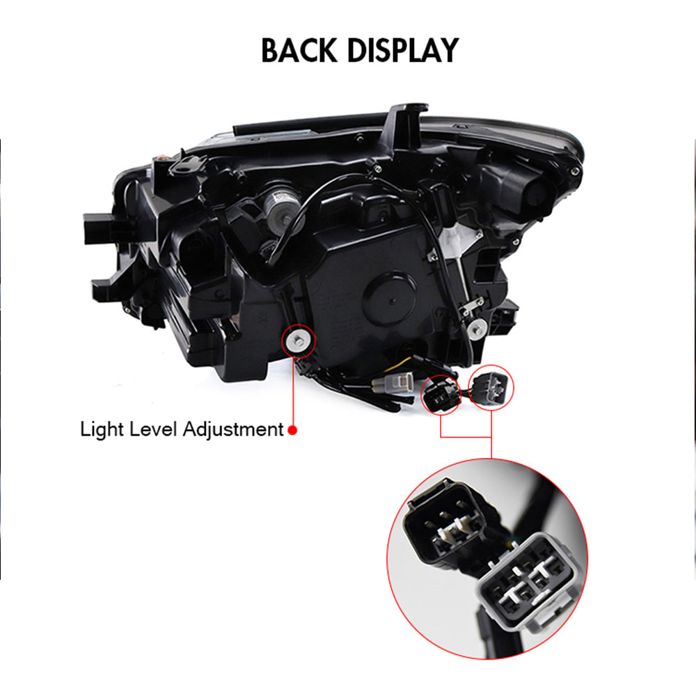 Letsdate - 14-19 Lexus GX 460 Luxx-Series LED Projector Headlights-Lexus-Letsdate-59.5*40*81-Letsdate