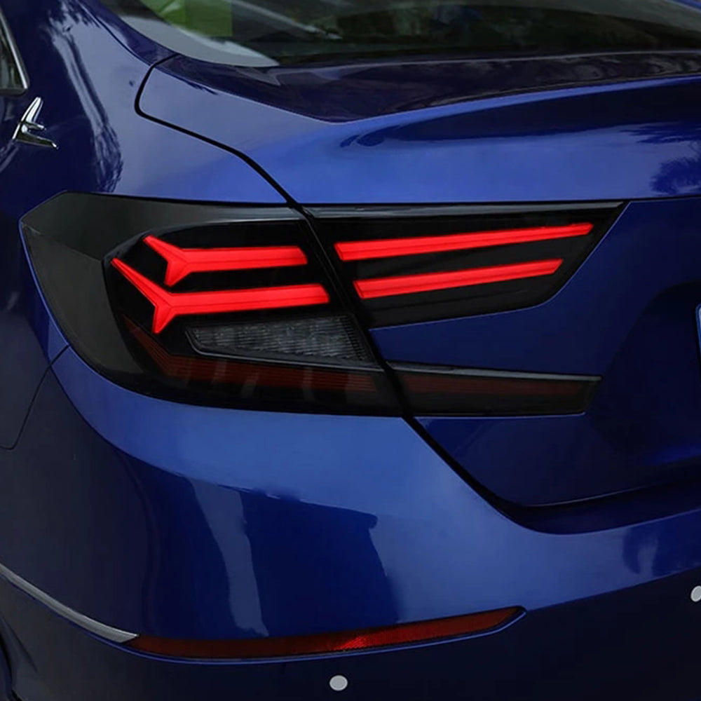 Letsdate - New Taillights for 2018-2021 Honda Accord Tail Lights 10th Gen Rear Light Smoke-Honda-Letsdate-Letsdate