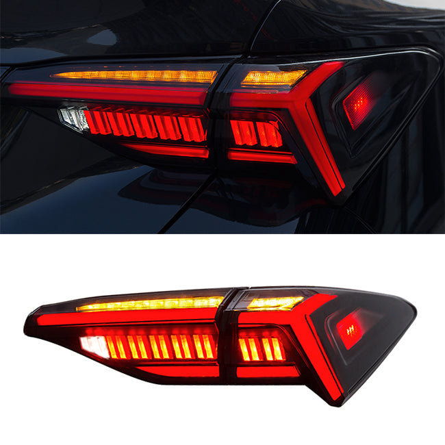 Letsdate - Led Tail Lights For Toyota Avalon 2019-2020 (Smoked/Red)-Toyota-Letsdate-81.5*40*21-smoked-Letsdate